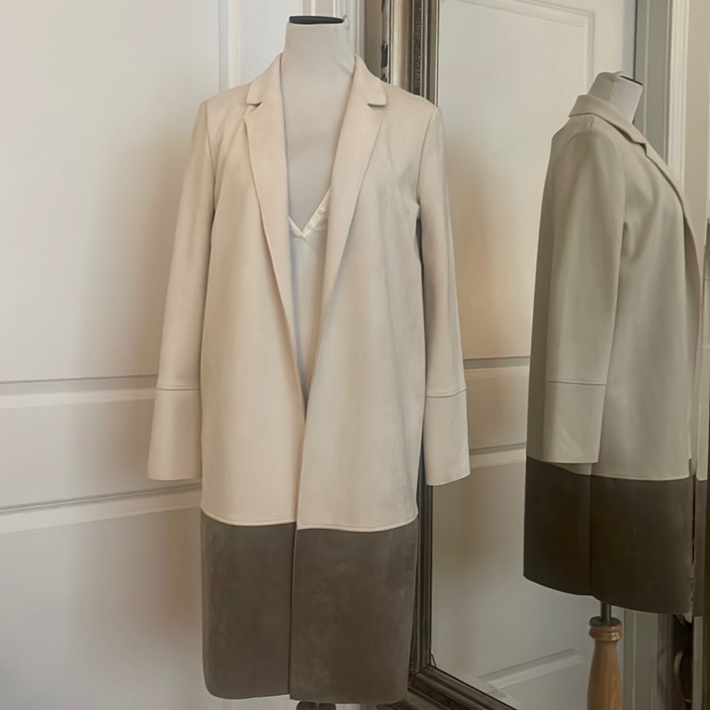 Light suede Zara jacket